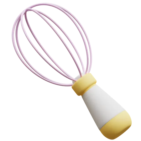 Whisk  3D Icon