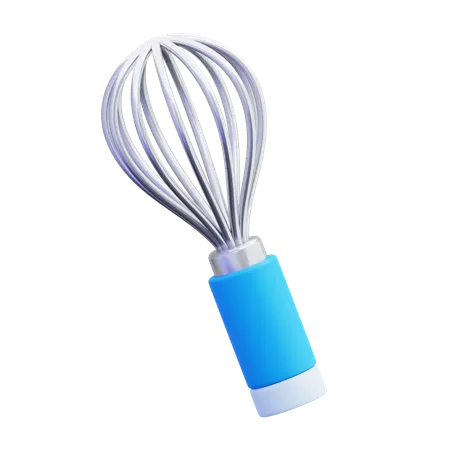 Whisk Kitchen Tool  3D Icon