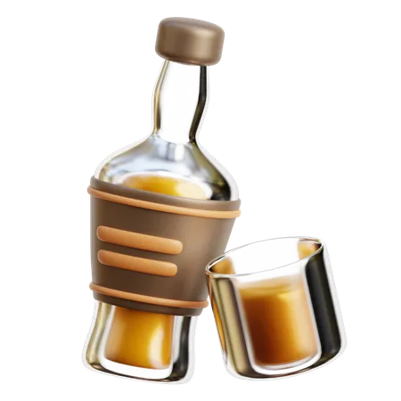 Whisky  3D Icon