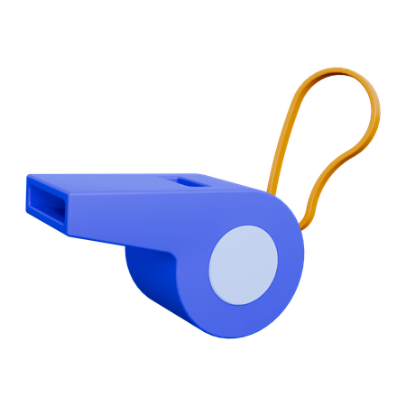 ホイッスル  3D Icon