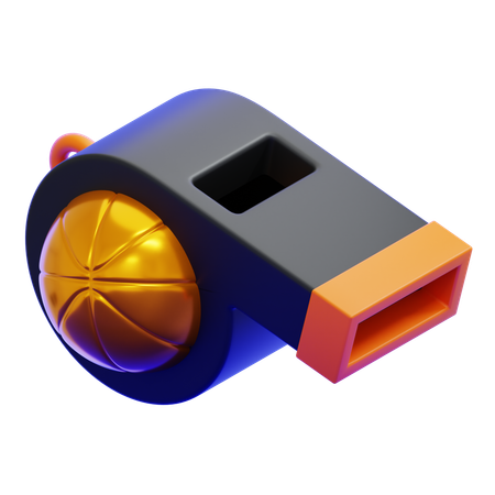 Whistle  3D Icon