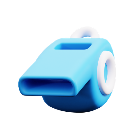 Whistle  3D Icon