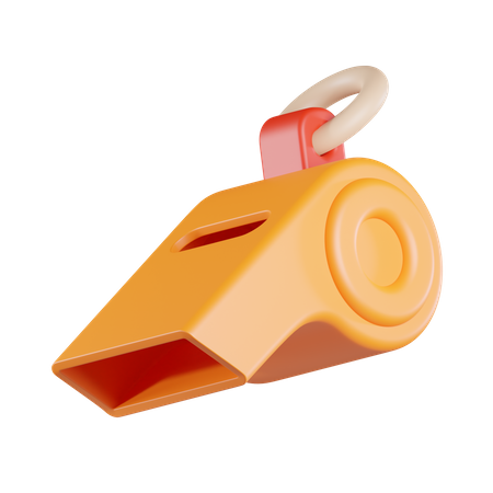 Whistle  3D Icon