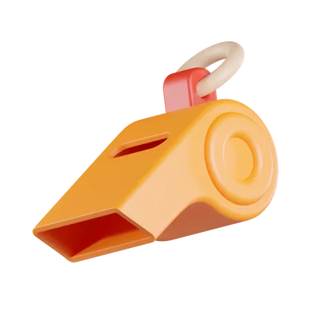 Whistle  3D Icon