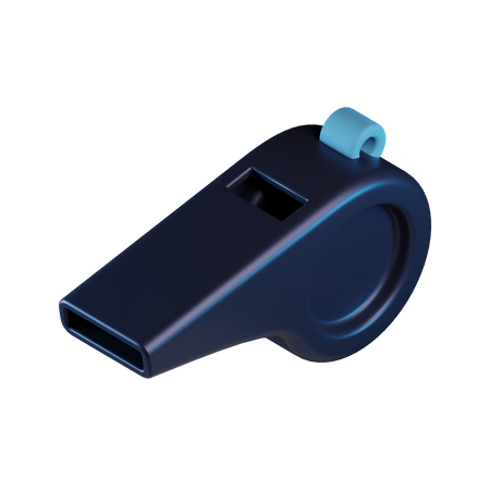 Whistle  3D Icon