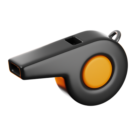 Whistle  3D Icon