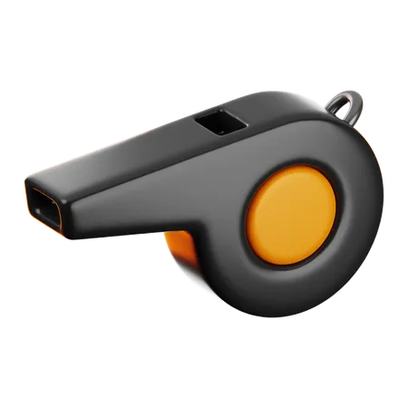 Whistle  3D Icon