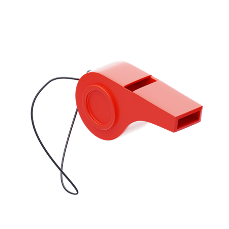 Whistle  3D Icon