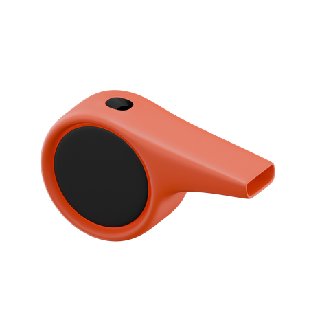 Whistle  3D Icon