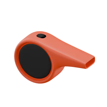 Whistle  3D Icon