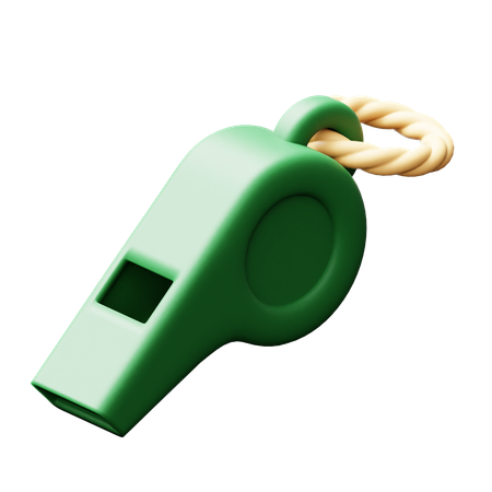 Whistle  3D Icon