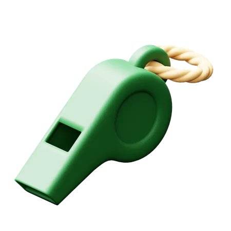 Whistle  3D Icon