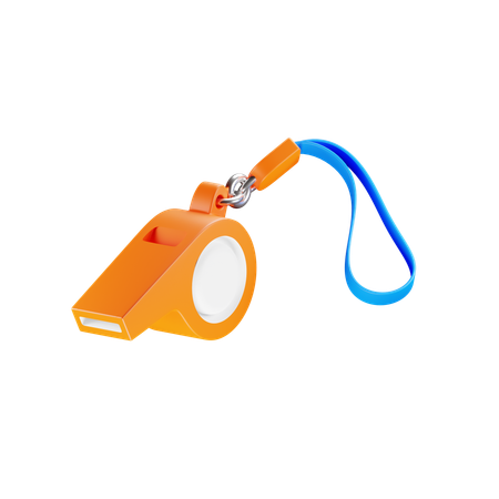 Whistle  3D Icon