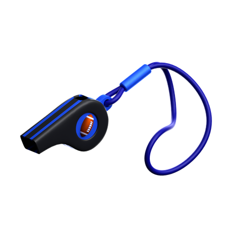 Whistle  3D Icon