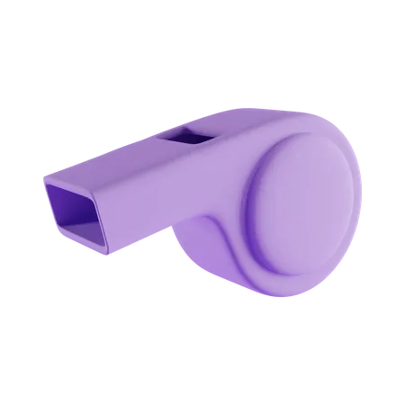 Whistle  3D Icon