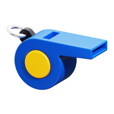 Whistle  3D Icon