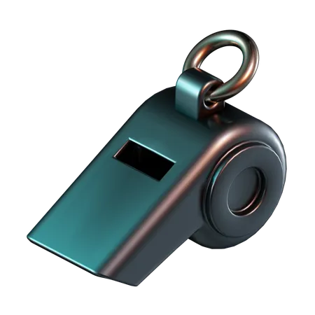 Whistle  3D Icon