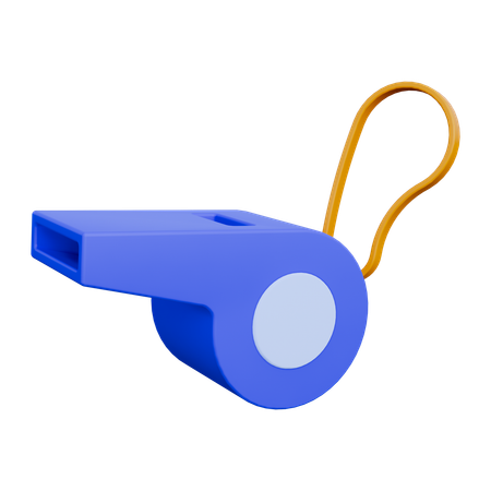 Whistle  3D Icon