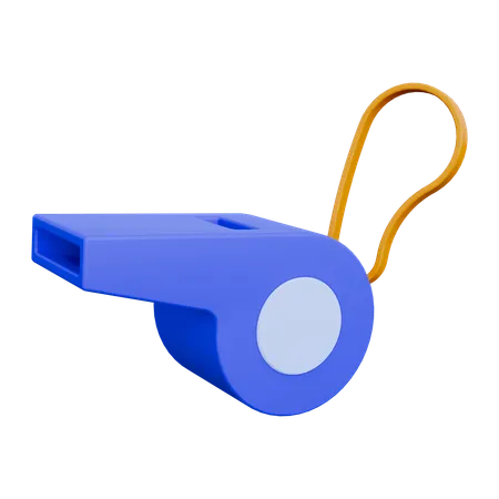 Whistle  3D Icon