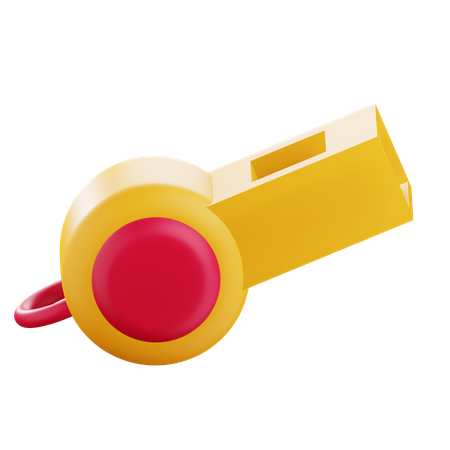 Whistle  3D Icon