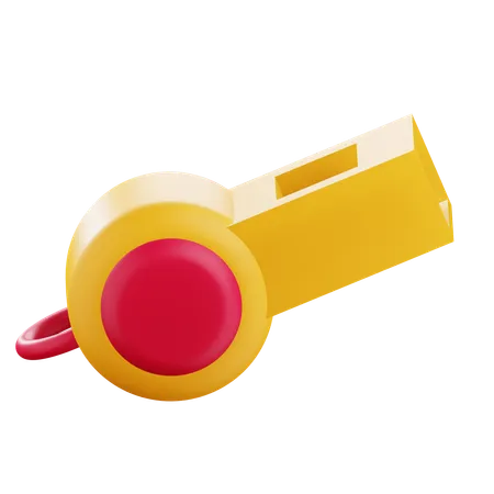 Whistle  3D Icon