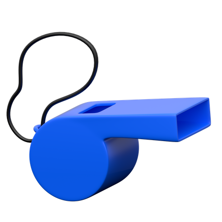 Whistle  3D Icon