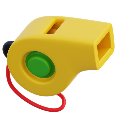 Whistle  3D Icon