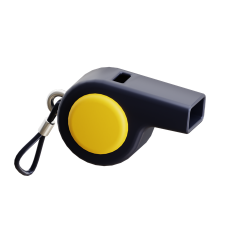 Whistle  3D Icon