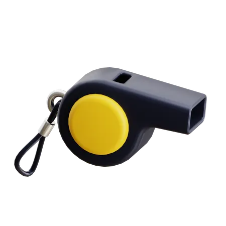 Whistle  3D Icon