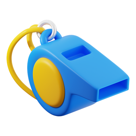 Whistle  3D Icon