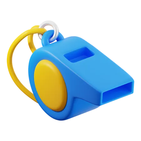 Whistle  3D Icon