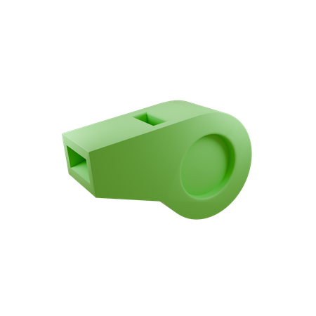 Whistle  3D Icon