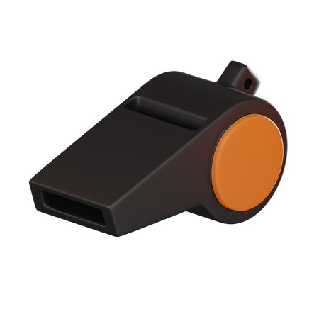 Whistle  3D Icon