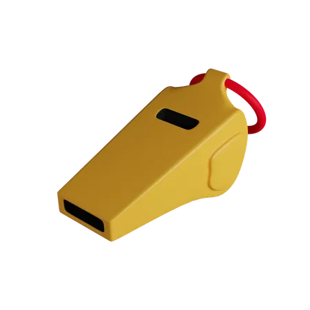 Whistle  3D Icon