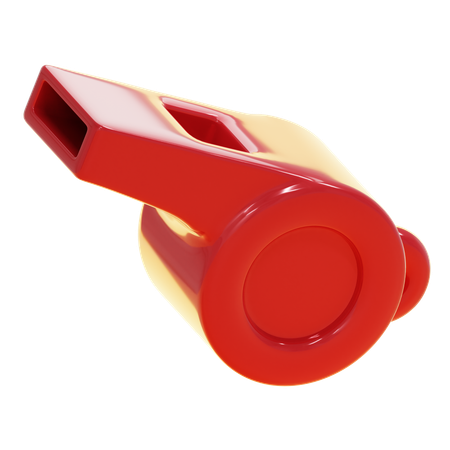 WHISTLE  3D Icon