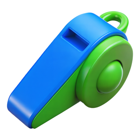 Whistle  3D Icon