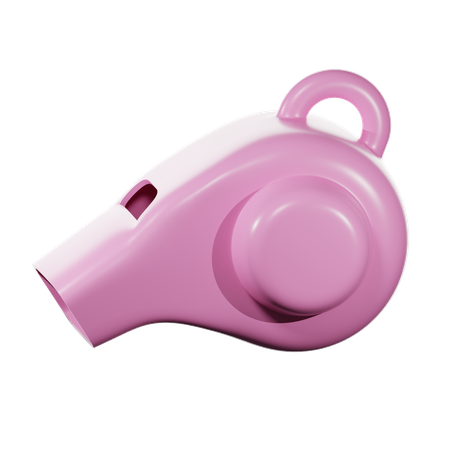 Whistle  3D Icon