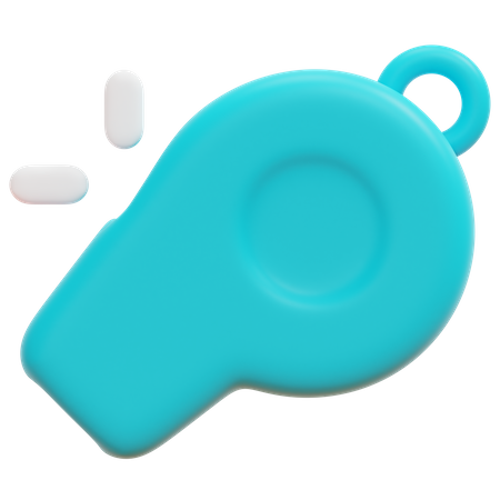 Whistle  3D Icon