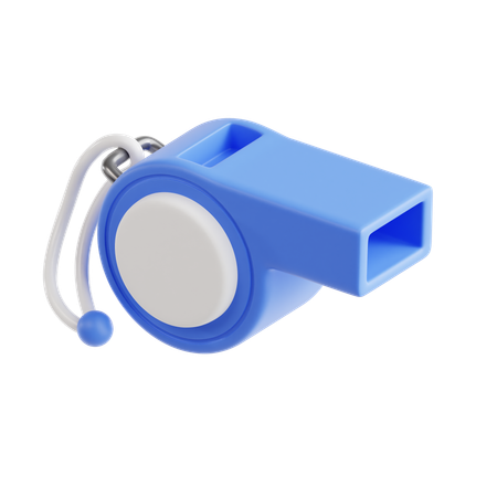 Whistle  3D Icon