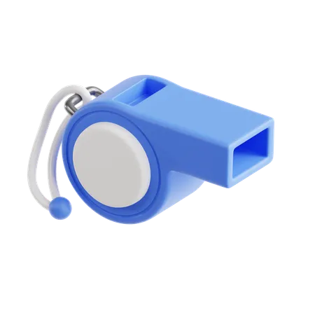 Whistle  3D Icon