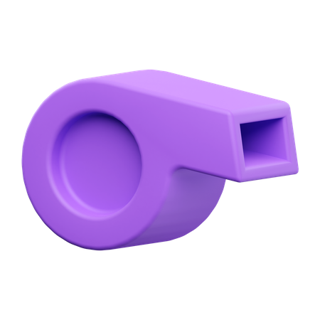 Whistle  3D Icon