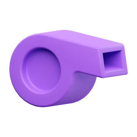 Whistle  3D Icon