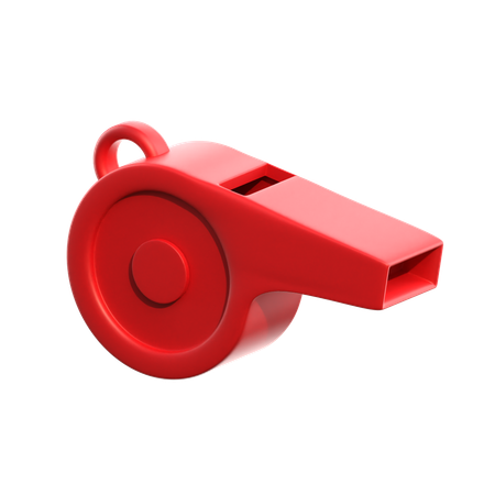 Whistle  3D Icon