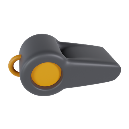 Whistle  3D Icon