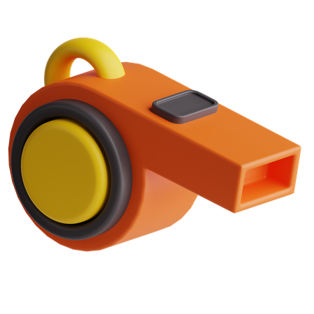 Whistle  3D Icon