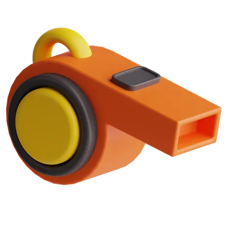 Whistle  3D Icon