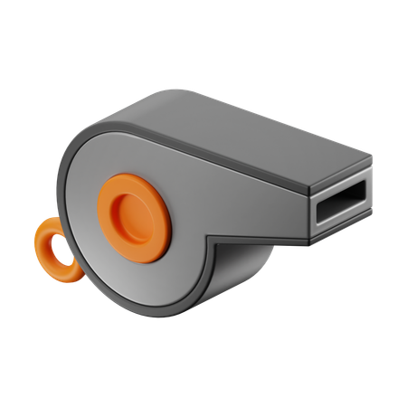 Whistle  3D Icon