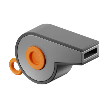 Whistle  3D Icon