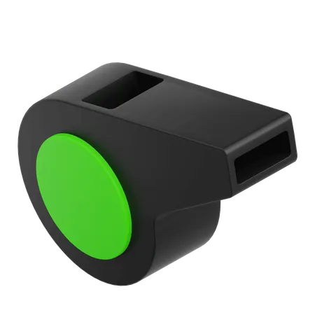 Whistle  3D Icon