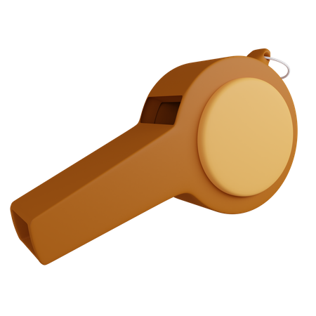 Whistle  3D Icon